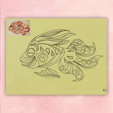 Load image into Gallery viewer, Art Addiction - Quilling Pattern Templates (18 pcs set)