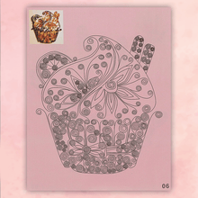 Load image into Gallery viewer, Art Addiction - Quilling Pattern Templates (18 pcs set)