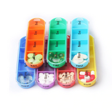 Load image into Gallery viewer, Colorful Pill - Weekly Medicine Organizer