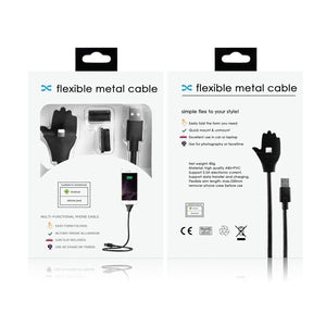Flex Car Phone Holder + USB Charger