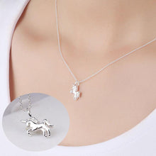 Load image into Gallery viewer, Life Is Magical Unicorn Horse Necklace

